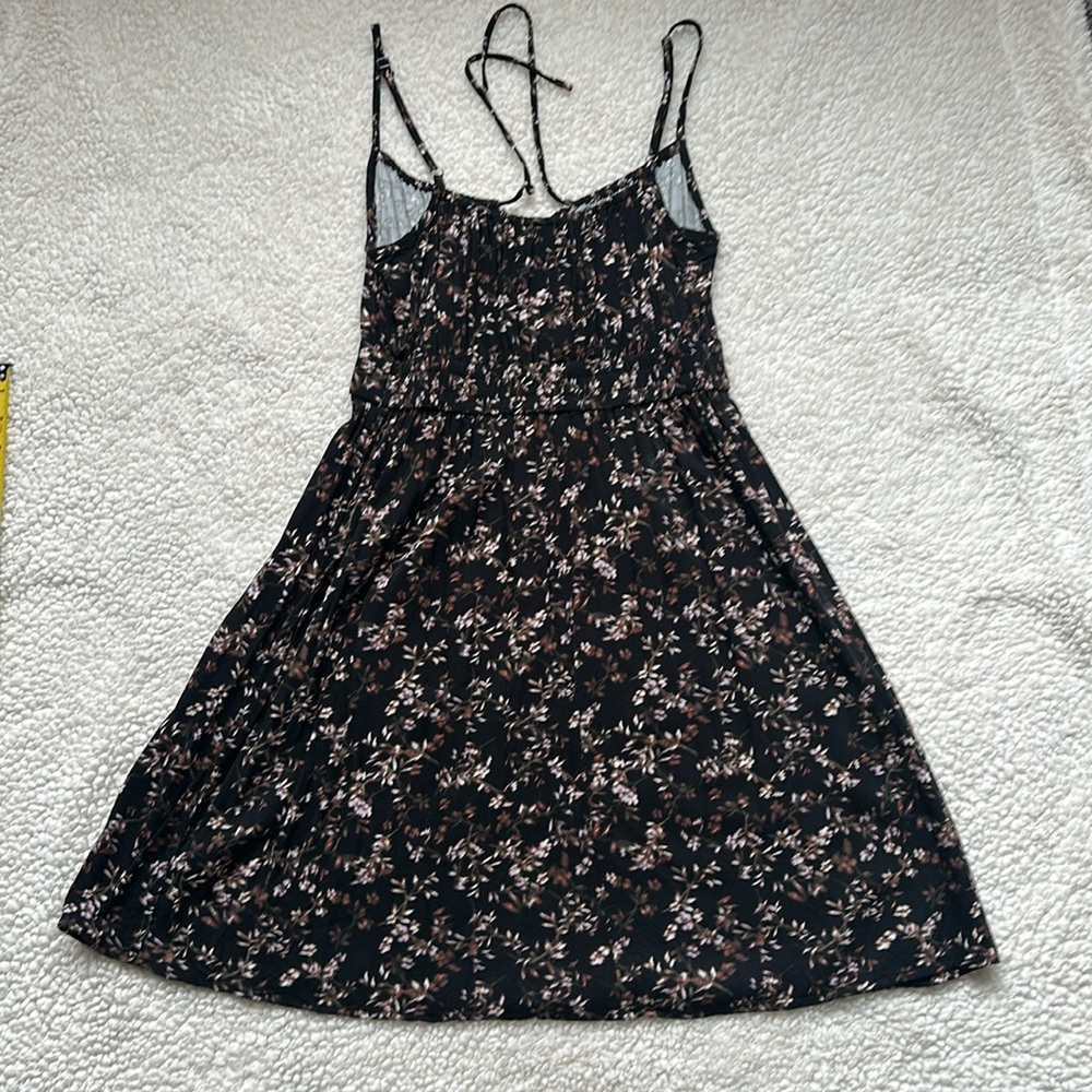 Banana Republic Floral Spaghetti Strap Dress Sundress Size S - Picture 8 of 9